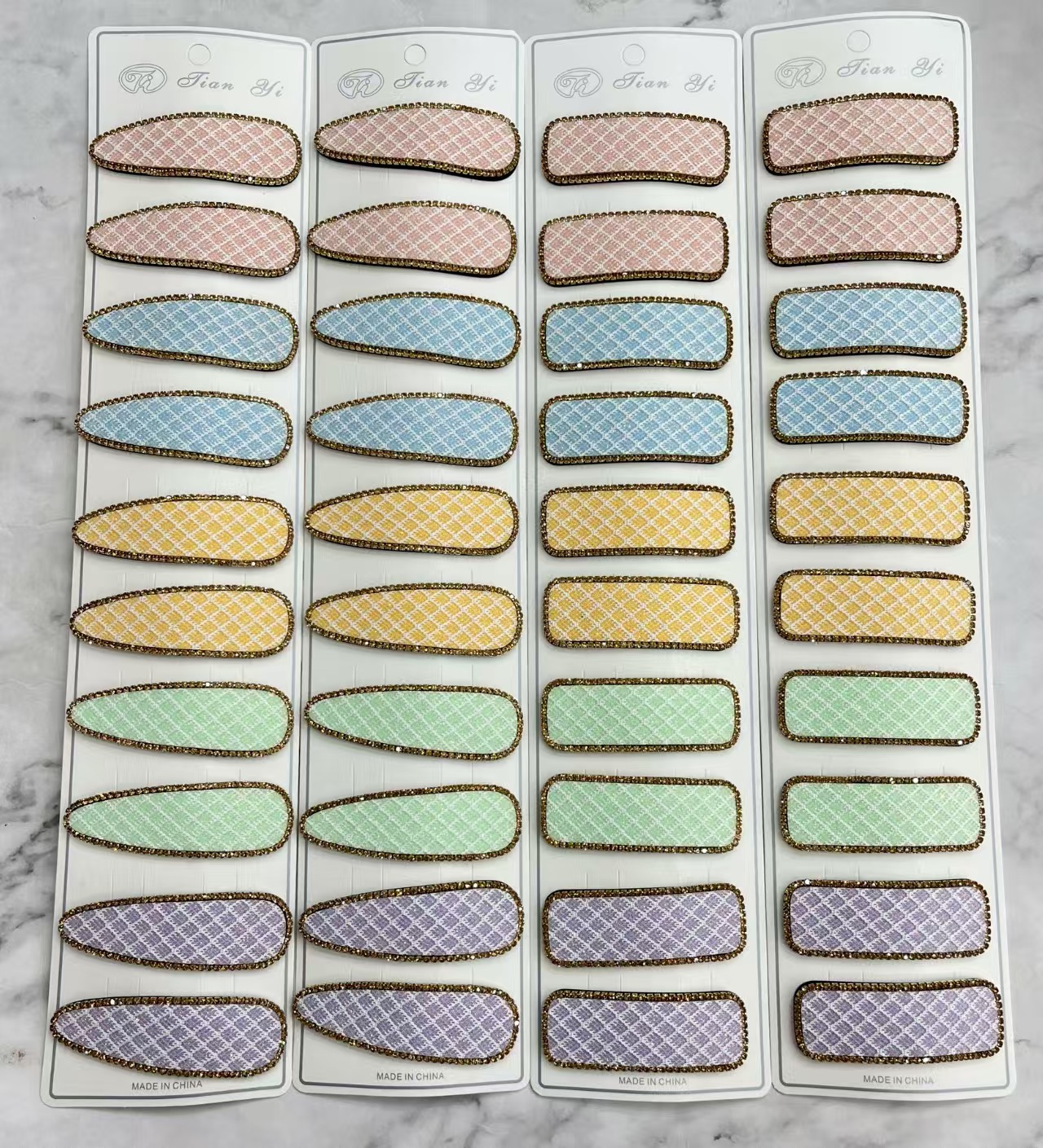 Plush grab clip, flat fox-shaped hair clip, five-pointed star bb clip, college student hair clip, simple low clip