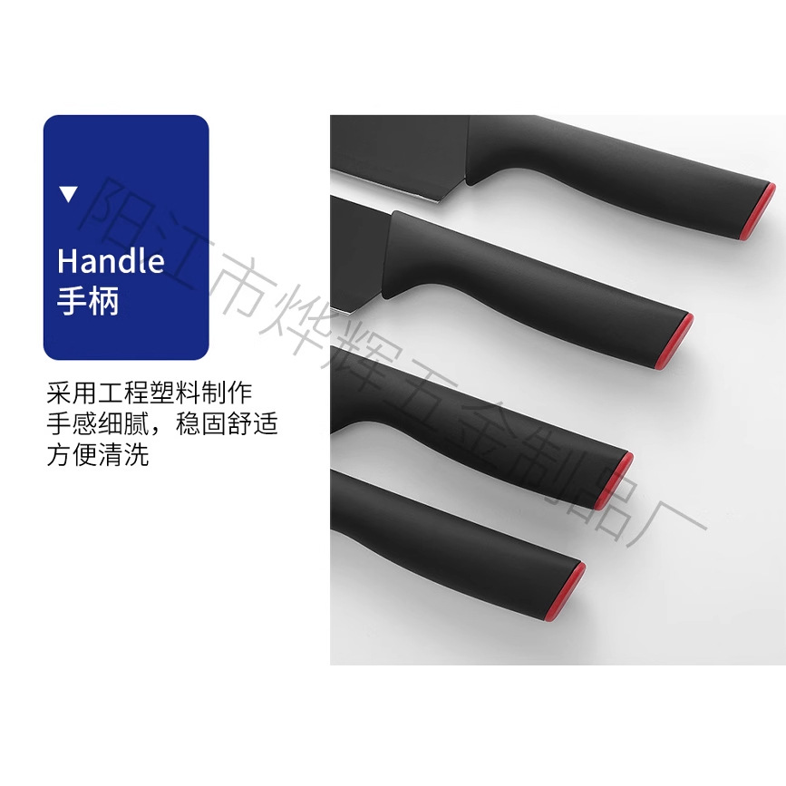 Original manufacturer's in-stock stainless steel steak serrated knife, sharp Western restaurant and hotel steak knife, household Western-style saw knife Specification drawing