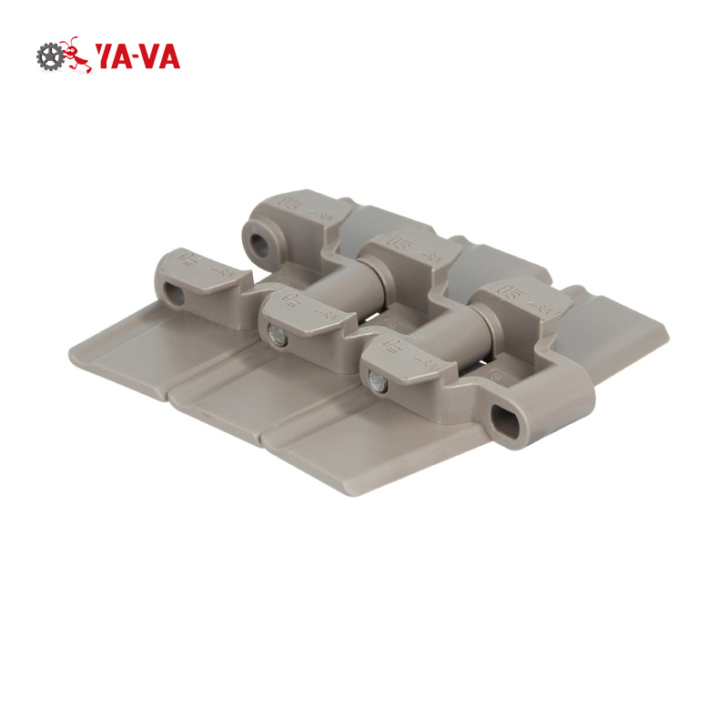 Plastic chain plate POM880 plastic steel guide turning chain plate direct supply from the manufacturer, conveyor chain plate, chain plate conveying Specification drawing