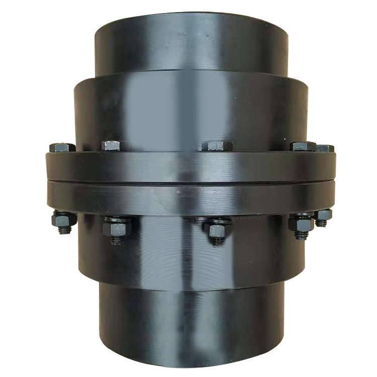 The Haicheng internal and external gear coupling forging GIICL through connection drum-shaped gear backrest wheel is made of 42crmo material Item Picture