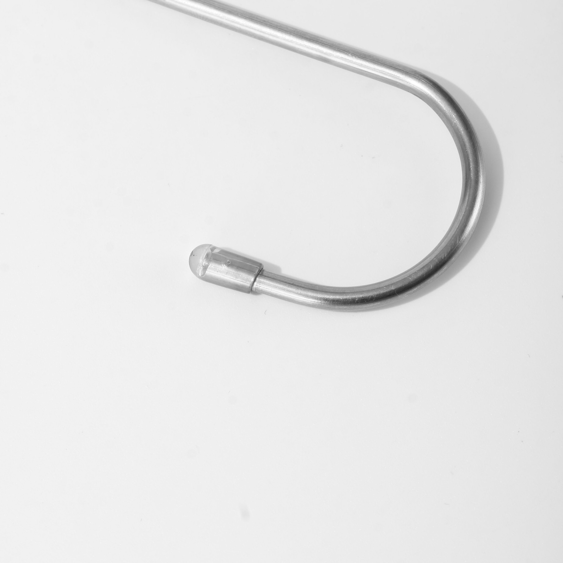 Cross-border stainless steel S-hook, S-shaped spring hook, iron electroplated stainless steel natural color S-shaped hook manufacturer wholesale Specification drawing
