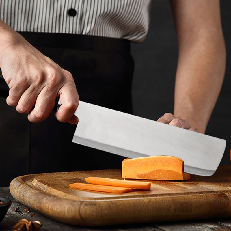 In stock: 7.5-inch small kitchen knife, 7-inch Japanese chef knife, 5-inch all-purpose knife, stainless steel fruit knife, and small kitchen knife details Picture