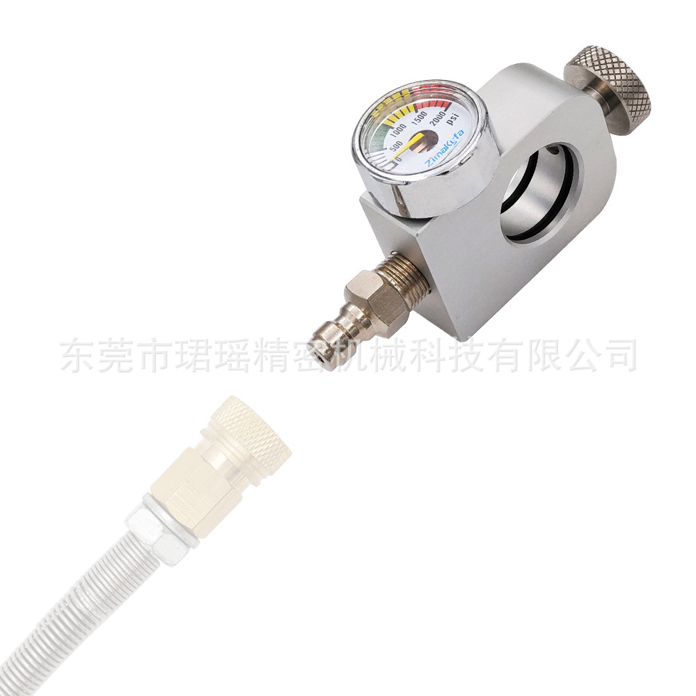 Cross-border Sodastream DUO/Terra/Art soda bottle inflation connector with 2000psi pressure gauge Application Scenario