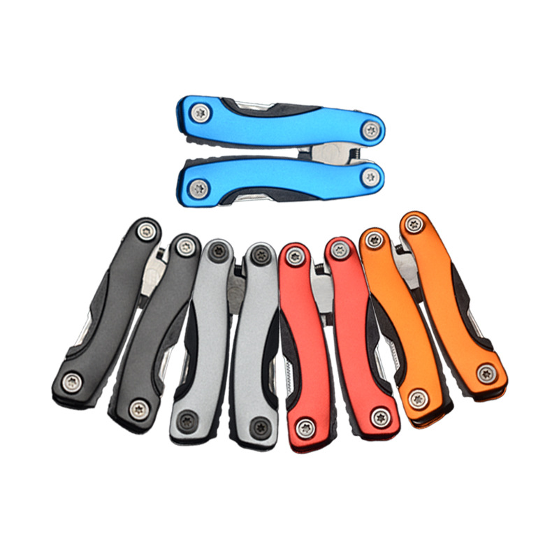 Factory wholesale stock of multi-functional tool pliers, large pliers, multi-color reverse hand folding portable function knife pliers, multi-purpose Item Picture