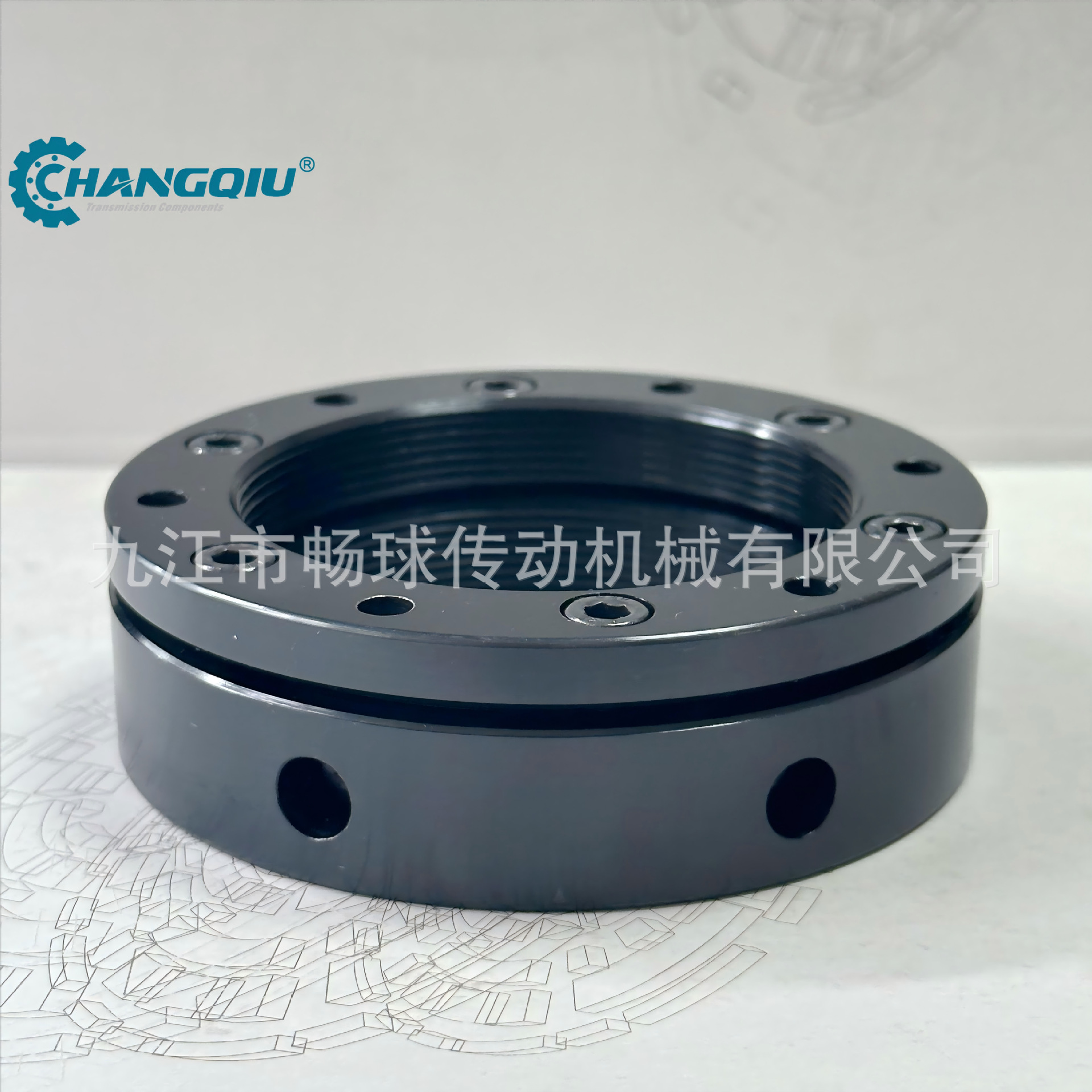 German Spieth MSR lock nuts, expansion sleeves, clamping nuts, high-load heavy-duty nuts, MSF full figure