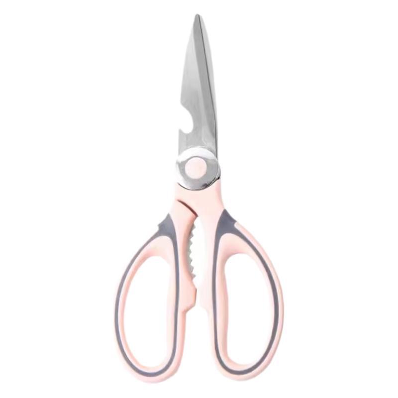 Kitchen scissors, multi-functional household scissors, food, grilled meat, bones, fish-killing special stainless steel strong chicken bone scissors Item Picture