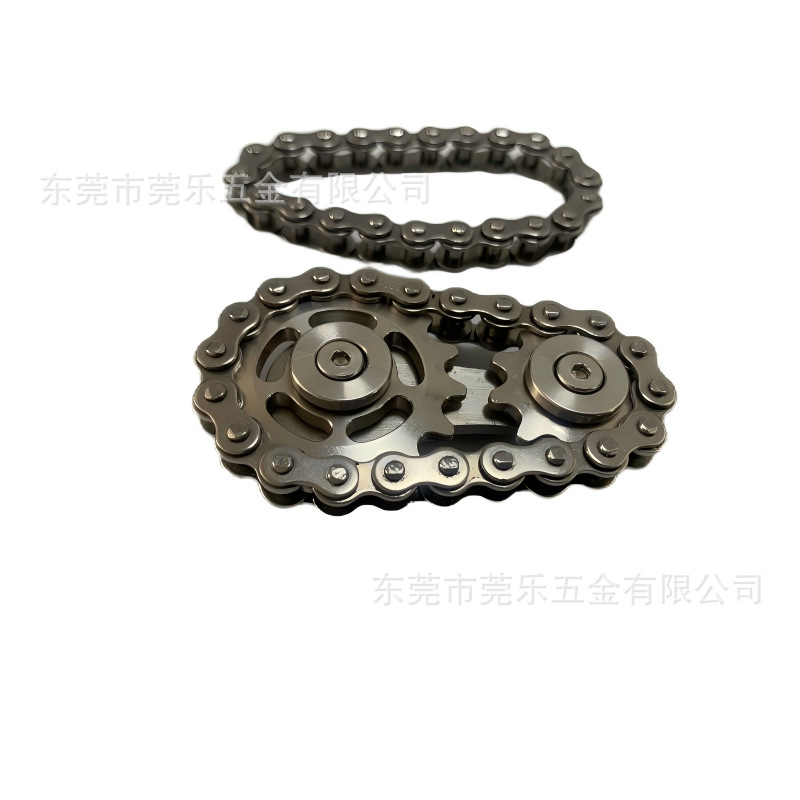 2-point small chain, 25H chain, metal gyroscope chain, chain teeth, fingertip gyroscope toy small chain, small chain Item Picture