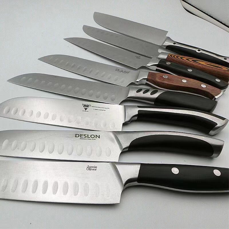 Wholesale of foreign trade kitchen knives, including chef knives, cooking knives, fruit knives, Sande knives, stainless steel fruit knives, and kitchen knives details Picture