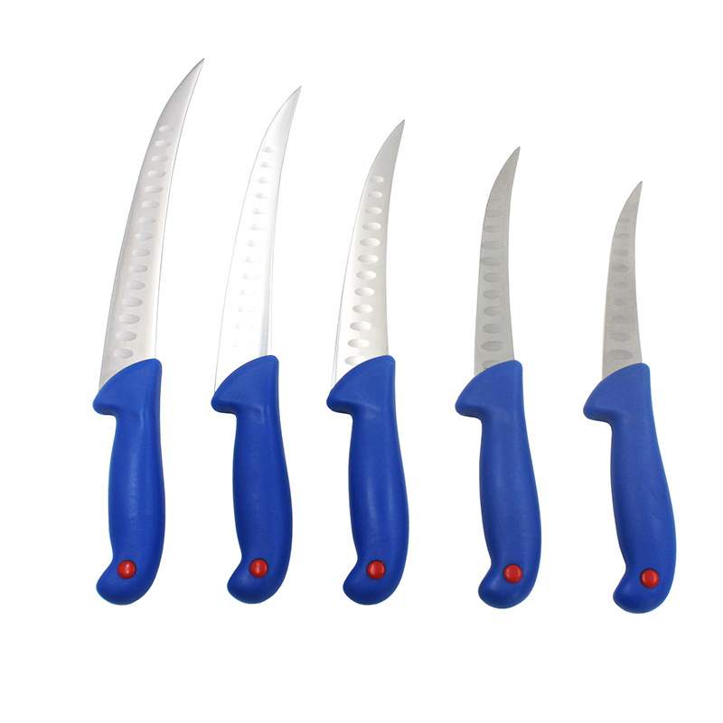 Western-style slaughterhouses, butchers, meat shops, meat processing plants, poultry and fishery, fish cutting, bone removal, chopping, skin peeling, tendon extraction, beef knives Item Picture