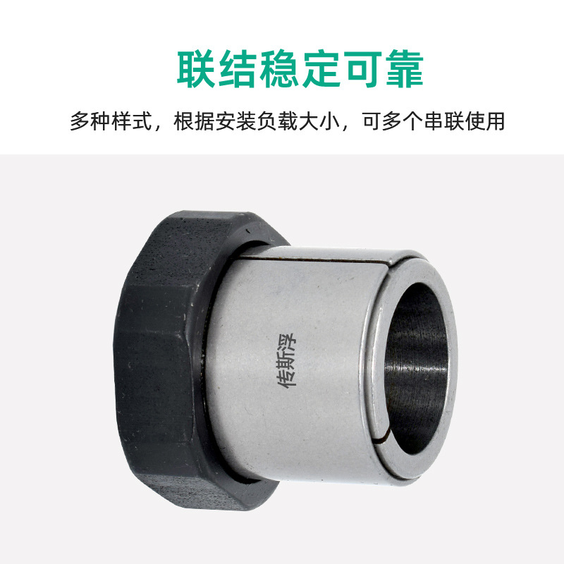 The expansion sleeve, nut type expansion sleeve, keyless shaft liner expansion connection sleeve, replaces Misumi expansion sleeve MLN expansion sleeve details Picture