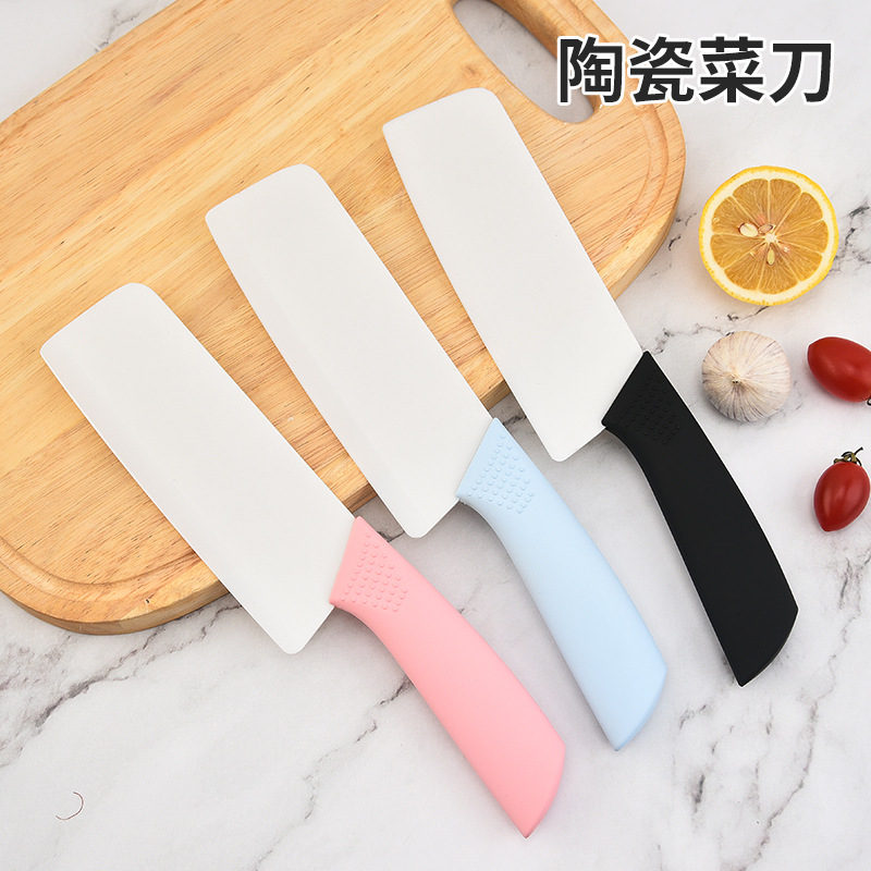 Wholesale kitchen oxidized thickened ceramic kitchen knives, baby food knives, meat knives, multi-functional fruit knives from the manufacturer details Picture