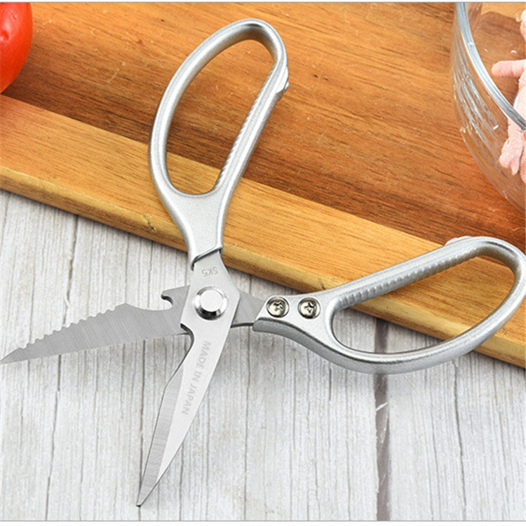 SK5 stainless steel first and fourth generation scissors, powerful multi-functional fish and chicken bone cutters, kitchen cutters, chicken bone cutters, cross-border Specification drawing
