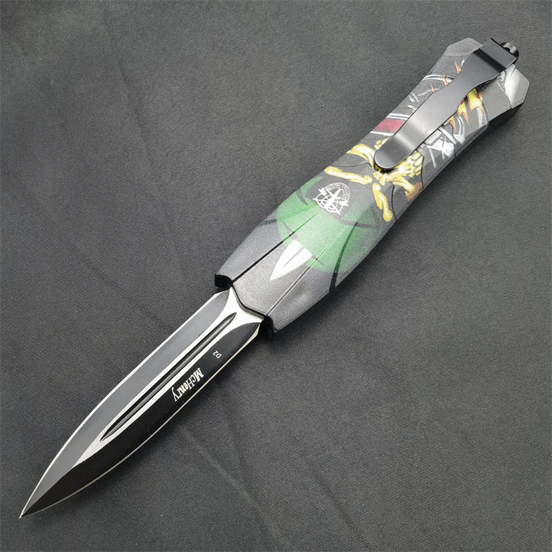 Skeleton best-selling multi-functional folding knife, portable outdoor self-defense knife, camping folding, beautiful collection, ornamental fruit knife undefined