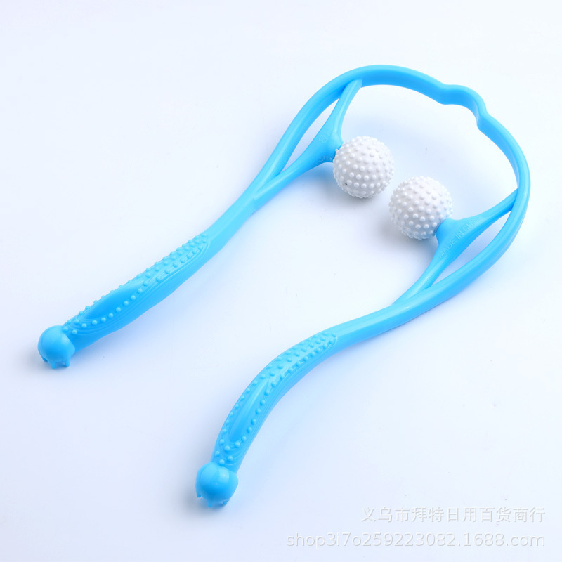 Creative new manual cervical and neck massager, a full-body massage massager for office workers to relieve fatigue details Picture