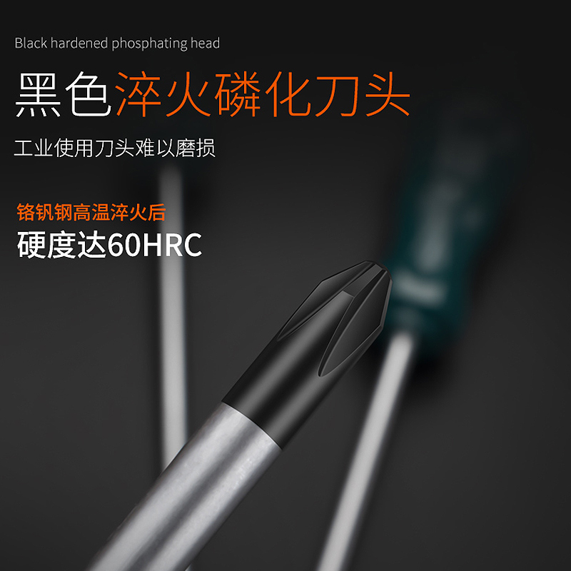Cross-head screwdriver screwdriver set, industrial-grade super-hard German imported strong magnetic screwdriver, flat-mouth shaped like a plum blossom Application Scenario