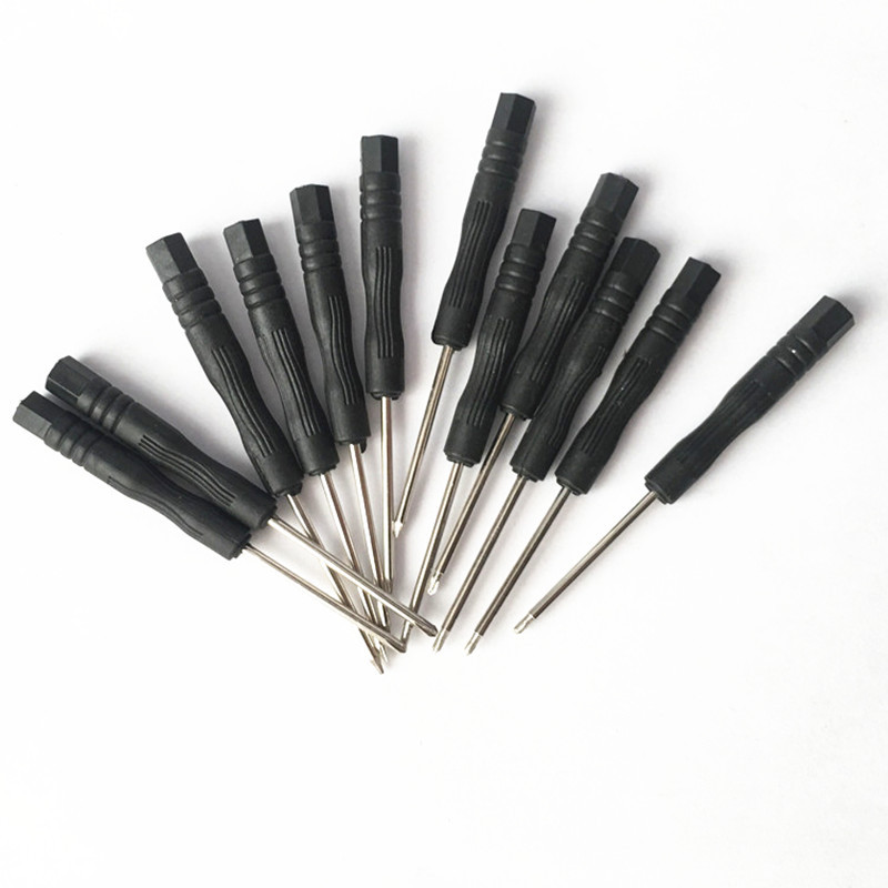 2.0v type cross-shaped hexagonal socket T4T6 five-star mobile phone toy disassembly black handle screwdriver Application Scenario