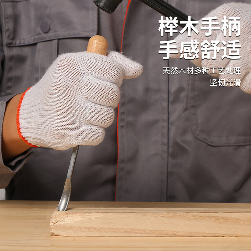 SK5 beech wood square handle 3-12 piece set of woodworking engraving chisel and engraving knife set, metal knife band box set engraving knife in stock Specification drawing