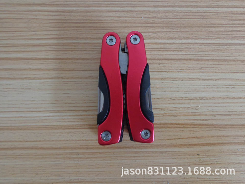 We supply old aluminum-handled small multi-functional pliers, gift pliers, multi-functional knife pliers and multi-functional tools Item Picture