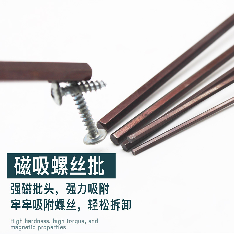 Extra-long hex socket screwdriver, extended straight handle, flat head S2 steel hex socket wrench, screwdriver 2 2.5 3 4 5 6mm Application Scenario