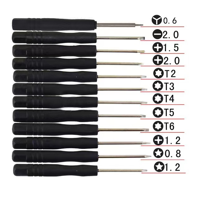 Screwdriver manufacturer direct sales of cross-shaped, flat-head, five-star, hexagonal, Apple and Android mobile phone toys, disassembly and repair tools undefined