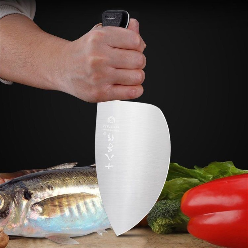 Yangjiang Shiba Zi is used as a commercial knife for killing fish, slicing fish, slaughtering and cutting fish, and selling fish Specification drawing