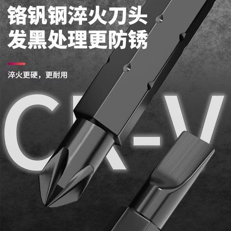 Factory direct sale of Japanese and German labor-saving telescopic special-shaped screwdriver combination multi-functional ratchet dual-purpose screwdriver set Application Scenario