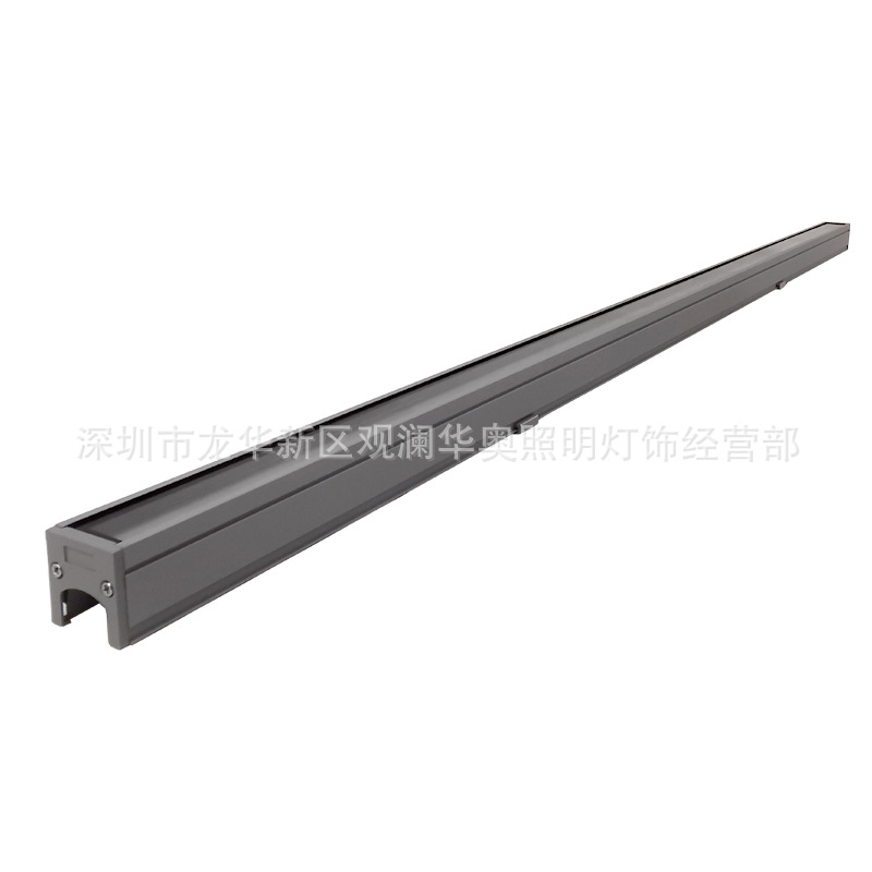 Outdoor waterproof LED strip light, 10W contour light for building structures, golden light linear light, hard light strip direct supply from the manufacturer Item Picture