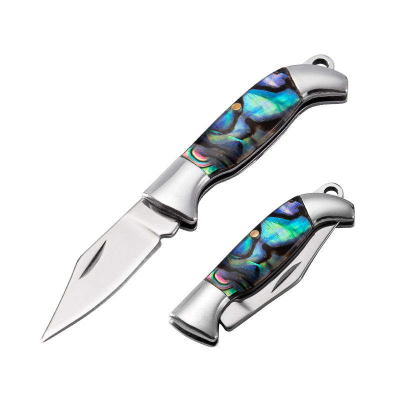 【 Pocket Knife 】 Mini folding knife, legal knife, brass knife, keychain, small knife for opening packages and boxes undefined