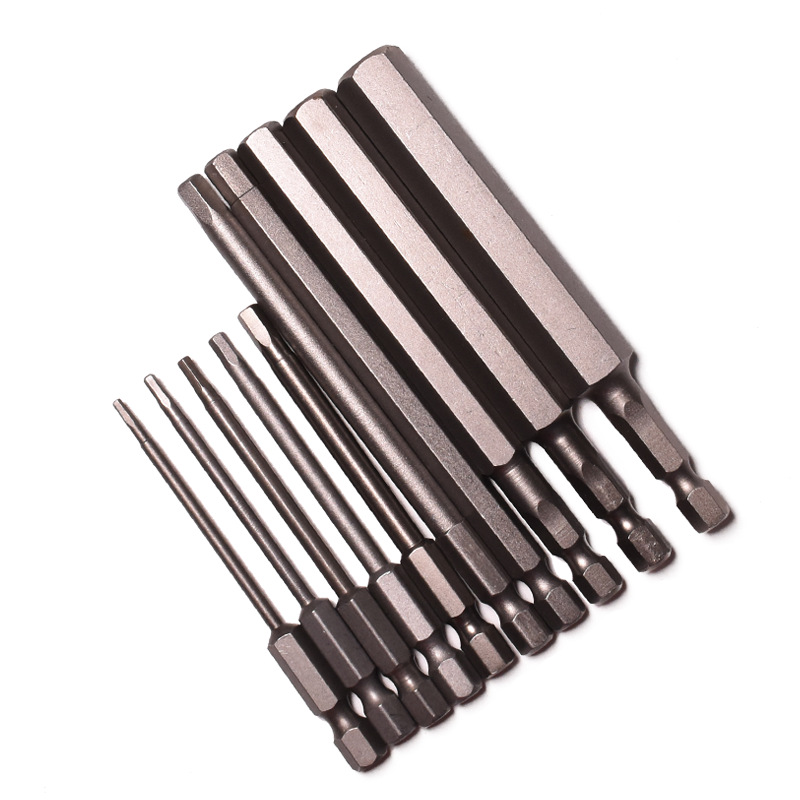 Nigao S2 hexagon socket screwdriver, electric drill, electric screwdriver, screwdriver head, pneumatic screwdriver tip, magnetic steel Item Picture
