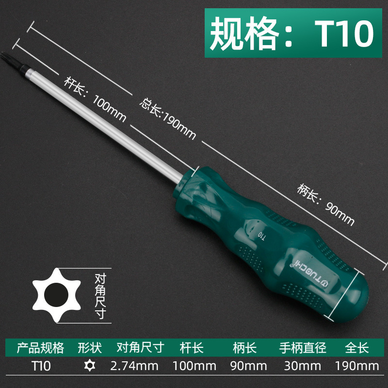 Magnetic screwdrivers, cross screwdrivers, star cross-shaped Allen screwdrivers, hexagonal hexagonal screwdrivers with holes undefined