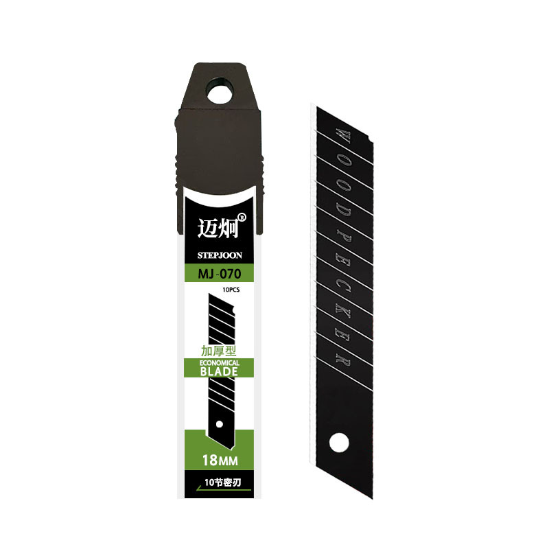 0.7mm thick special steel black edge wallpaper, wallpaper seam sealing blade, paper cutting blade, express box cutter, wallpaper for home use Item Picture