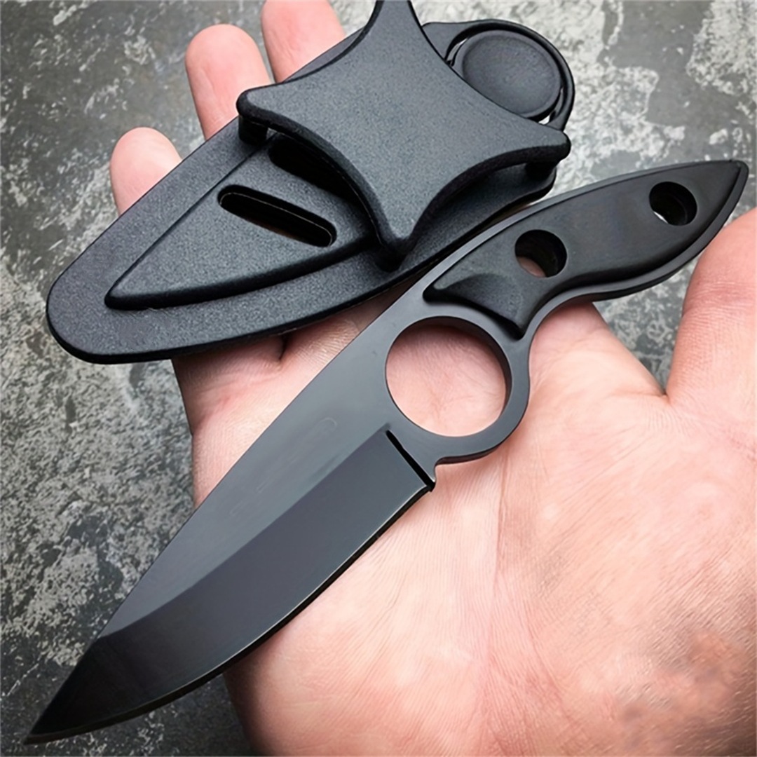 We have an improved version of the outdoor small straight knife with a screw-reinforced knife sleeve and a multi-functional portable outdoor knife in stock undefined