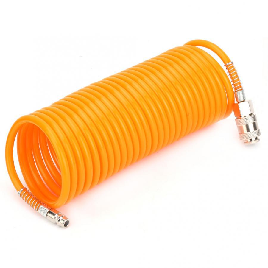 PE pneumatic air duct air compression flexible hose 5×8×7.5m with European-style quick couplings Specification drawing