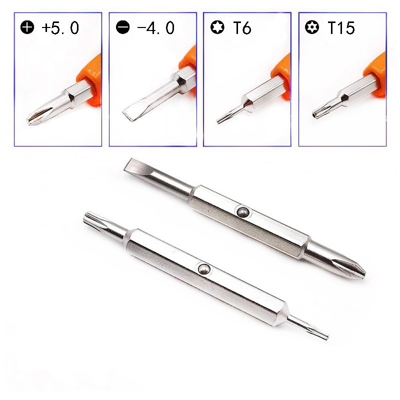 A set of household smart doorbell disassembly screws, screwdrivers, T6 and T15 screwdrivers, tools and charging cables Specification drawing