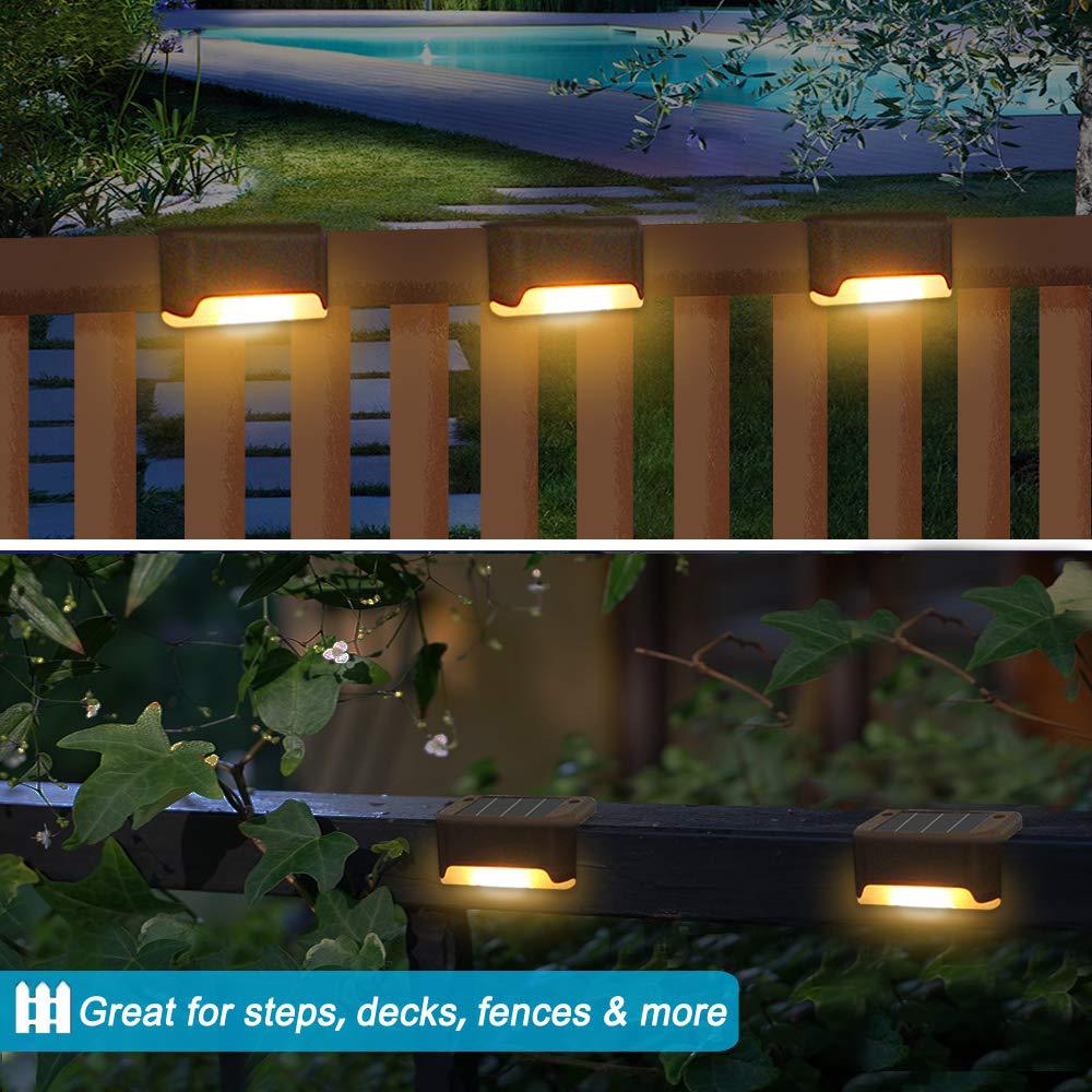 Cross-border 1LED solar railing light, staircase light, step light, fence light, guardrail light, wall light, outdoor courtyard light Specification drawing