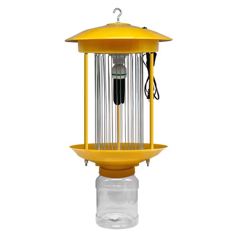 Solar-powered insecticidal light, insect-killing lamp, insect-attracting moth and mosquito-killing lamp, outdoor frequency-vibrating fish pond breeding fruit mosquito-killing lamp Item Picture