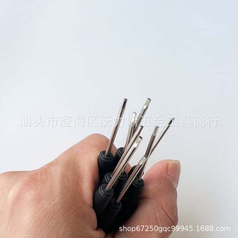 1.5mm hexagon socket cross H2.0 screwdriver toy screw disassembly tool, black H1.5 screwdriver Item Picture