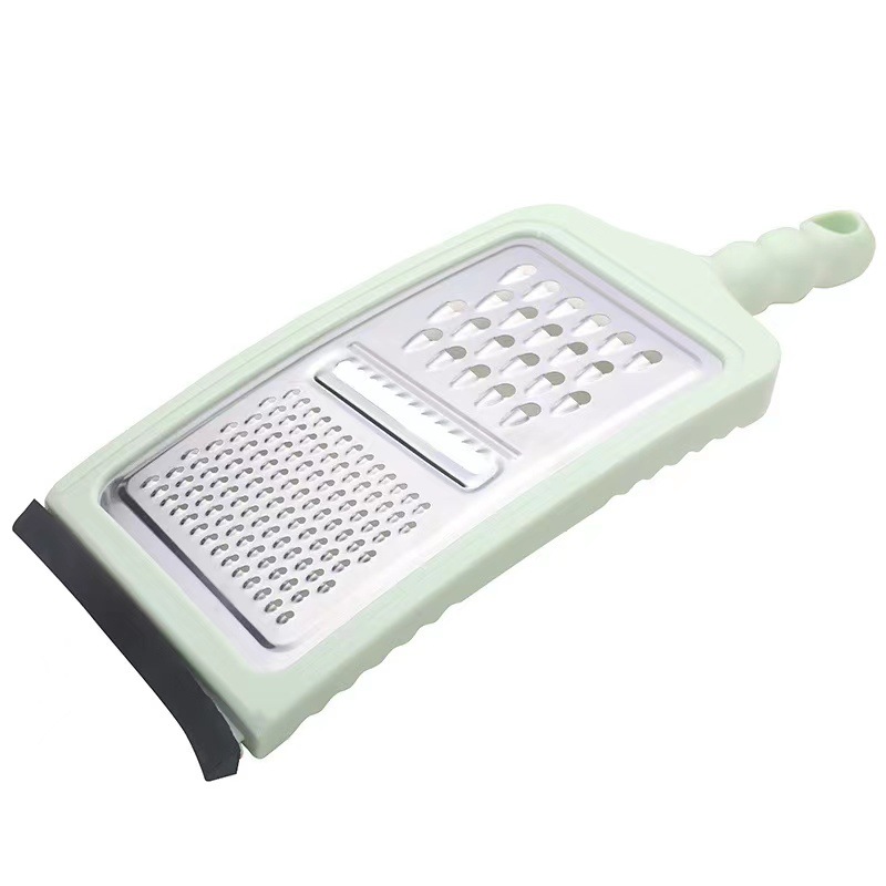 Multi-functional vegetable slicer, home kitchen potato slicer, cucumber slicer, grater, stainless steel grater. Application Scenario