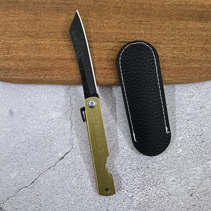 Outdoor folding knife, portable high-hardness multi-functional knife, mini parcel unpacking knife, camping fruit knife undefined