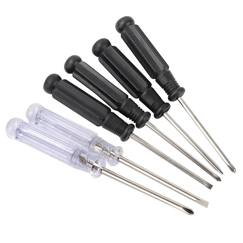 Factory wholesale of small screwdrivers, disassembly tools, toy screwdrivers, 3mm and 2mm cross-head and flat-head mini screwdrivers Item Picture