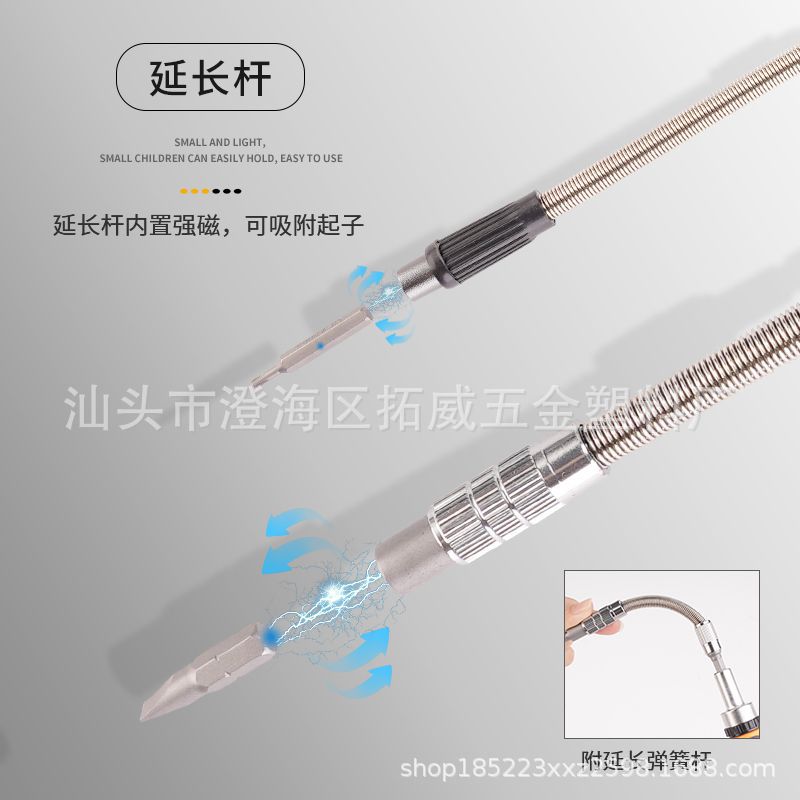 68-in-1 ratchet screwdriver combination set, multi-functional household repair manual screwdriver tool set wholesale details Picture