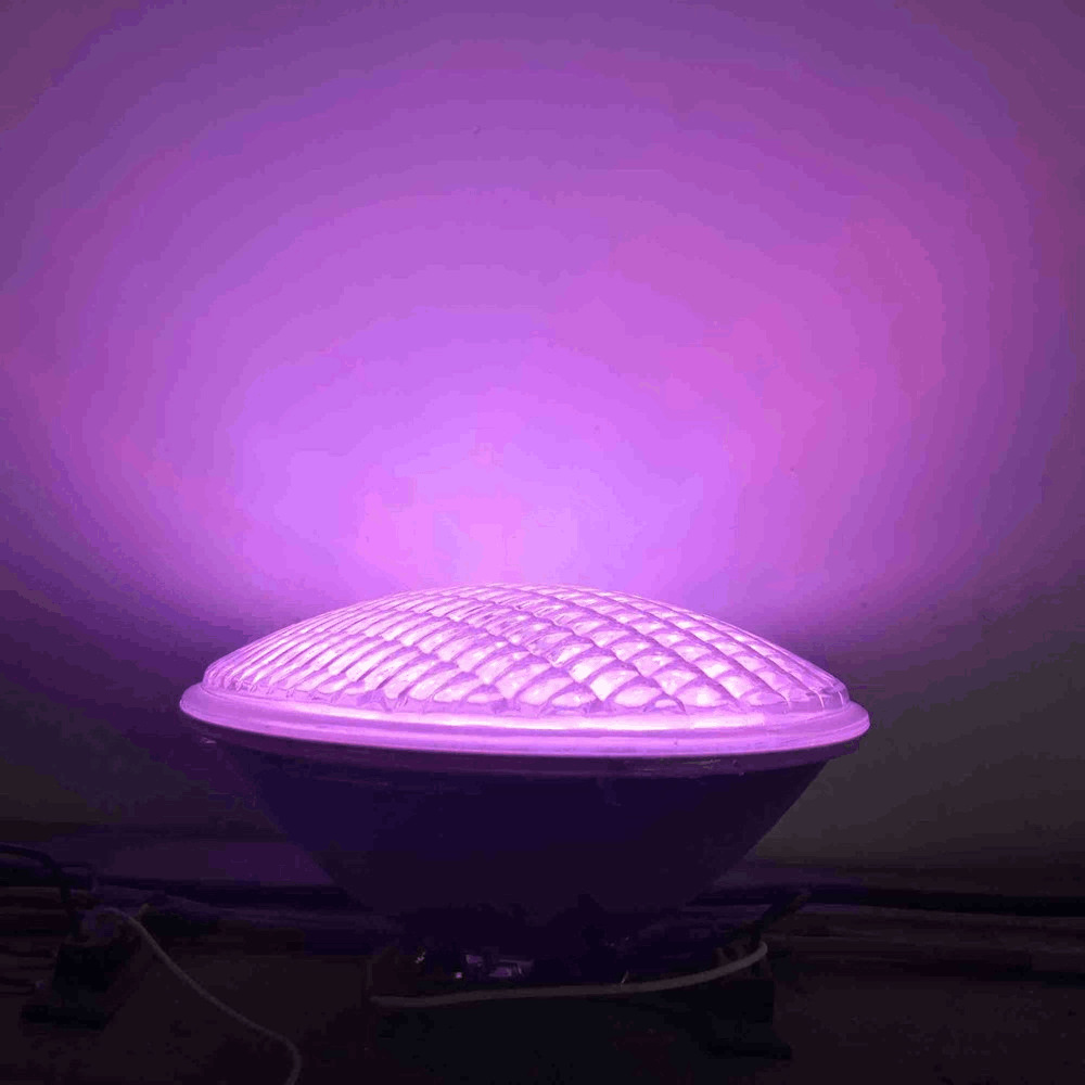 LED underwater light, LED swimming pool light PAR56 underwater light, led underwater light 18W RGB Specification drawing