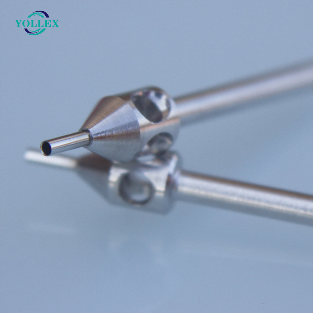 FUE hair follicle extraction needle, hair transplant needle, hair transplant punch, hair follicle extraction ring drill, hair transplant punch Specification drawing