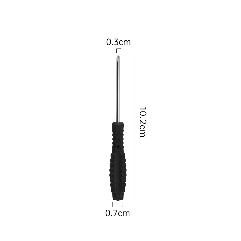 Cross-head screwdriver, crystal clear handle, small screwdriver, 2-inch screwdriver, dual-purpose screwdriver 2.0 3.0 4.0 undefined
