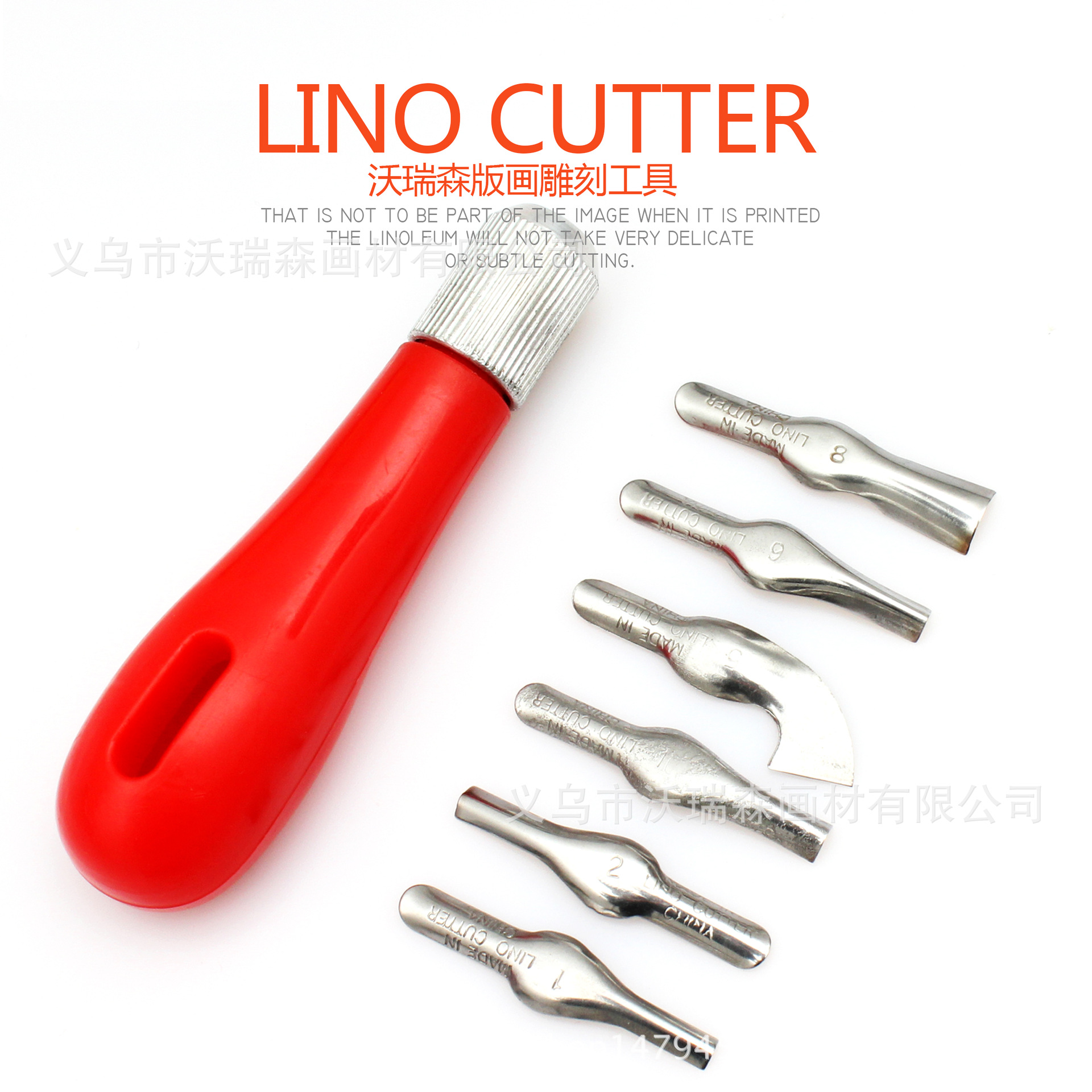 Print engraving knife creative production tools, professional art tools, wood engraving knife mixed set factory direct sales full figure