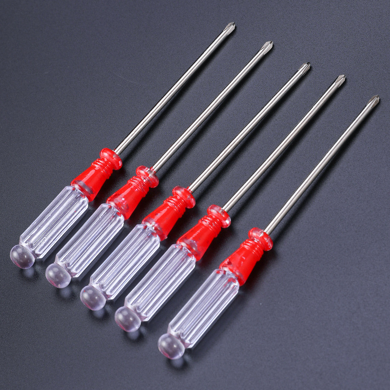 Factory direct sales of 3.0 small crystal screwdriver, mini gift screwdriver, disposable transparent small screwdriver Specification drawing