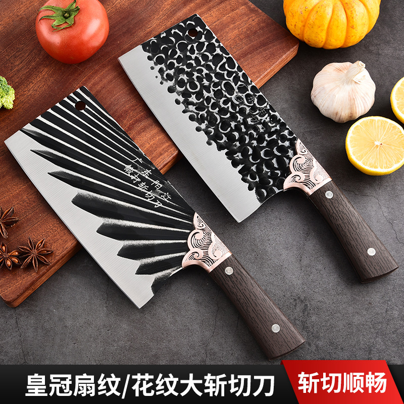 Stainless steel household kitchen knife, hand-forged kitchen knife, commercial hotel chef knife, sharp blade for cutting bones details Picture