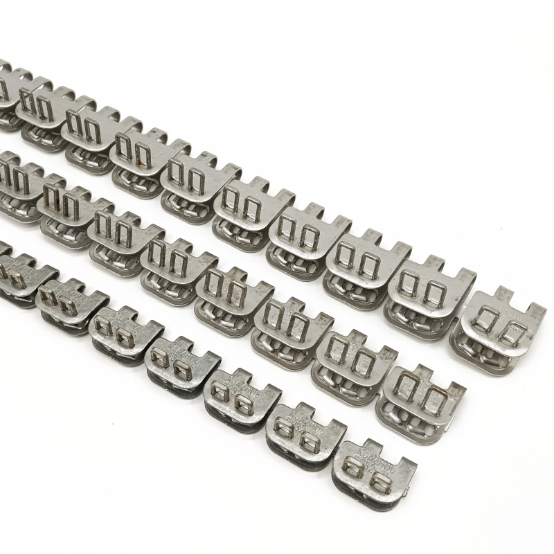 Industrial belts, butterfly steel buckles, carbon steel and stainless steel buckles, various types of belts suitable for conveyor belts, joint buckles details Picture