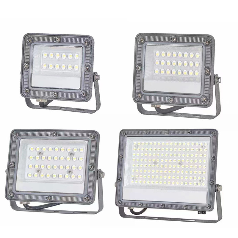 led floodlights, IP65led spotlights, waterproof spotlights, garden lighting lamps, outdoor advertising spotlights Specification drawing
