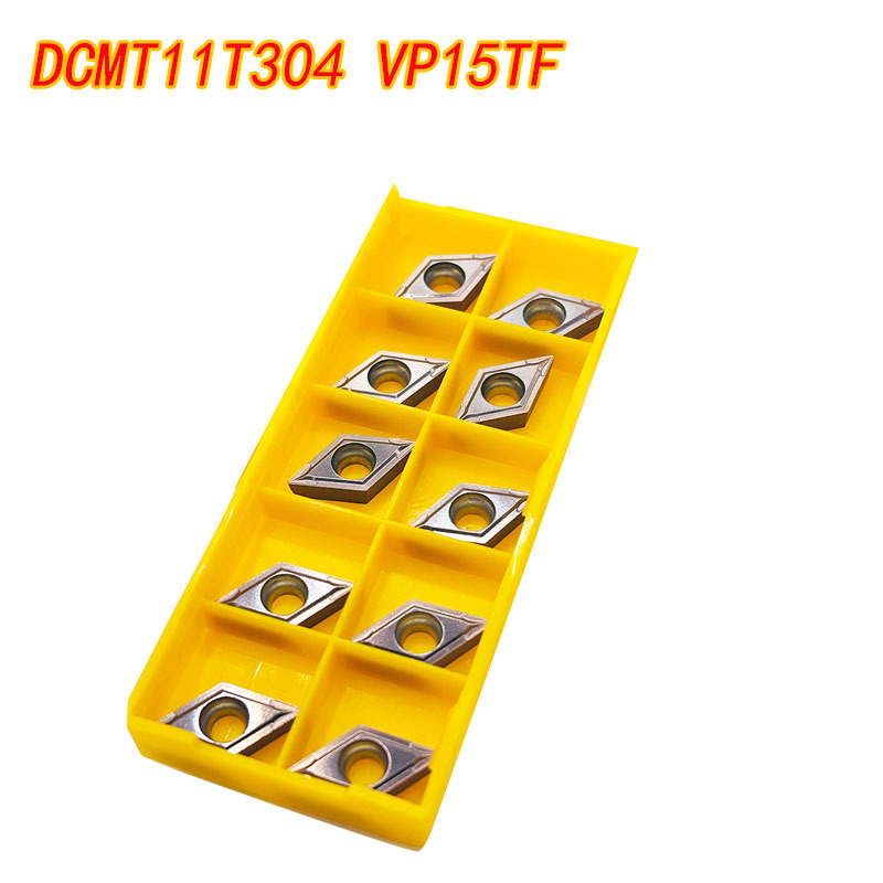 Cross-border CNC tool DCMT11T304/08-VP15TF UE6020 US735 hard alloy coating Specification drawing